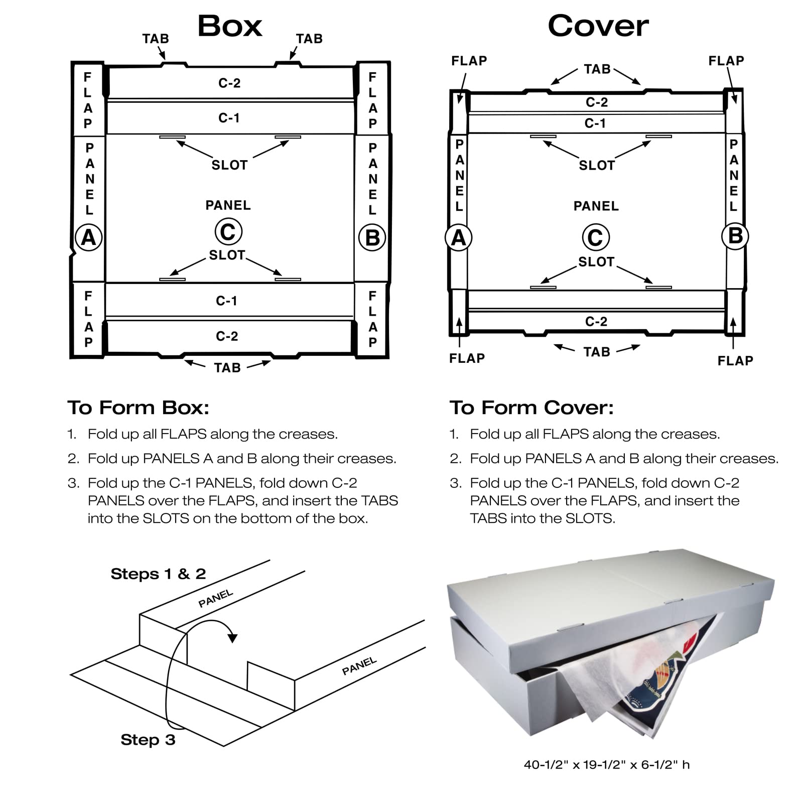 Lineco Under Bed Storage Bins - Large Capacity Archival Storage Box with Lid (40x18x6 Inch) for Wedding Dresses, Quilts, Gowns & Family Heirlooms | Perfect for Closet Organization, Seasonal Clothing Storage & Keepsake Protection