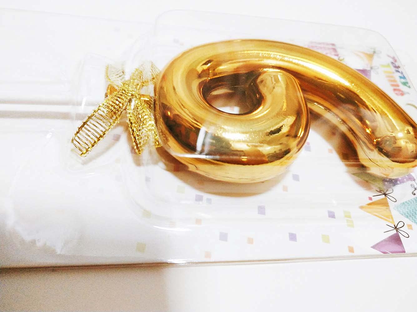 Happy Birthday Cake Topper Set - Gold Glitter Cake Decorations with Banner for Birthday Parties (7-Piece) - Perfect for Wedding, Baby Shower & Anniversary Celebrations