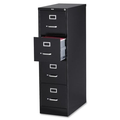410 Series 4-Drawer Vertical File Cabinet - Heavy Duty Letter Size File Organizer for Office, Home & School Document Storage