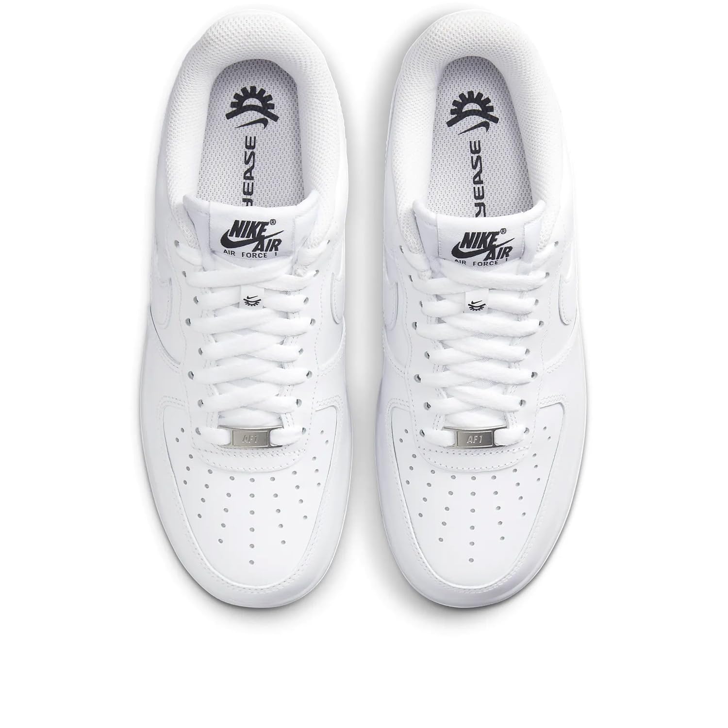 Nike Air Force 1 '07 Flyease Unisex Shoes - White DX5883-100 | Easy On/Off Sneakers for Men & Women | Perfect for Casual Wear, Running & Gym Workouts