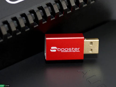 Sbooster Vbus2 Isolator - USB Power Noise Filter for Audiophile & Hi-Fi Systems - Reduce Interference in Digital Audio Devices | Perfect for DAC, Headphone Amps & Studio Equipment