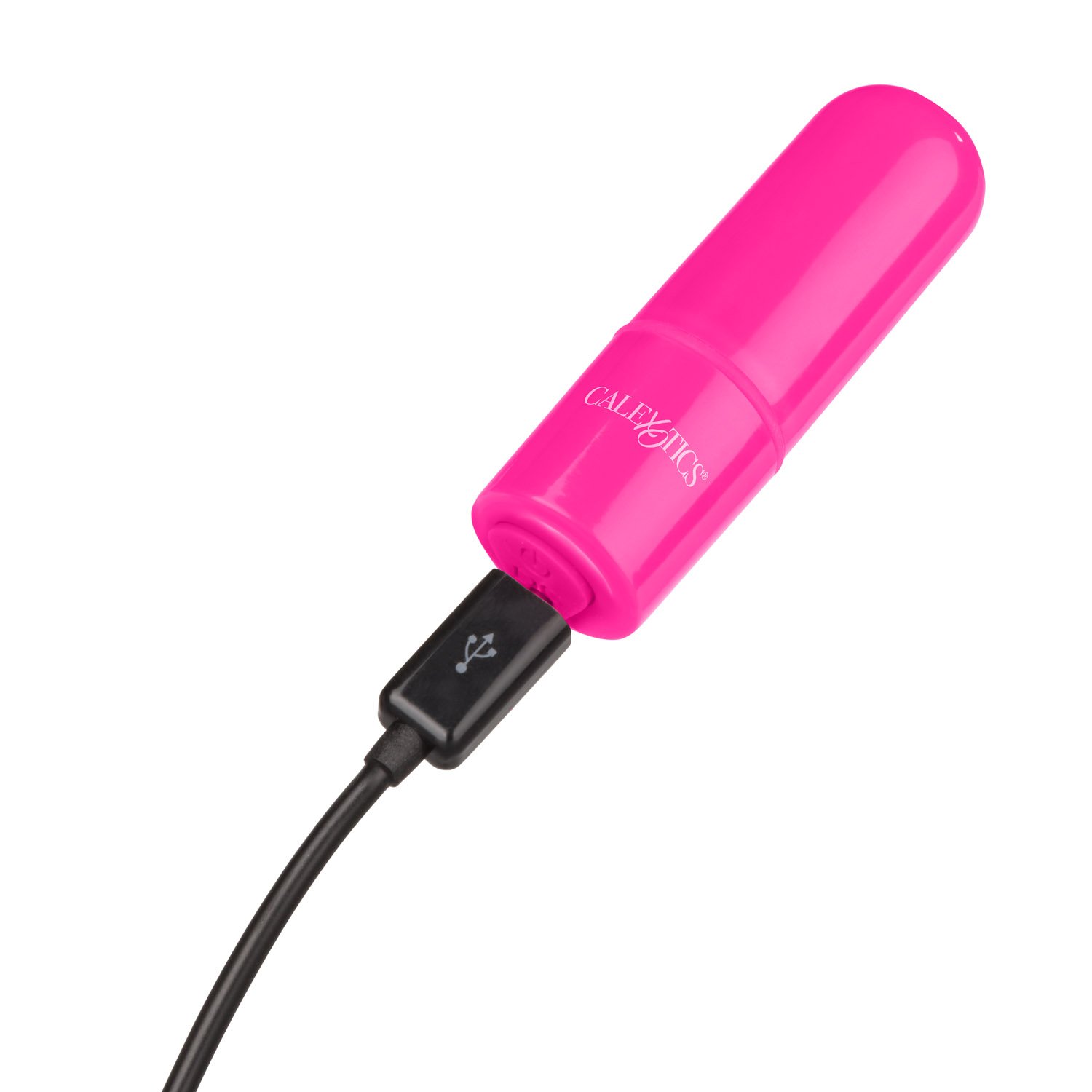 CalExotics Tiny Teasers Mini Bullet - Rechargeable Waterproof Personal Massager - Travel Size Adult Toy for Couples & Solo Play - Pink - Perfect for Travel, Date Nights & Relaxation