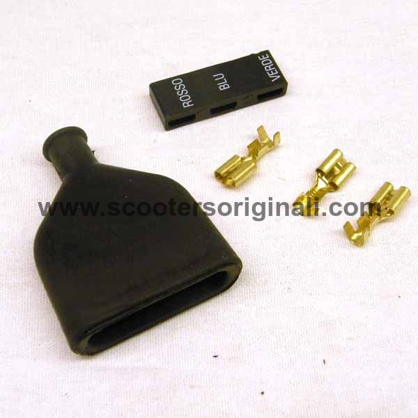 Vespa Junction Box Kit with Femsa HT Coil - Compatible with Rally 200 Scooter - High Performance Electrical Upgrade for Vespa Scooters - Perfect for Maintenance & Restoration Projects