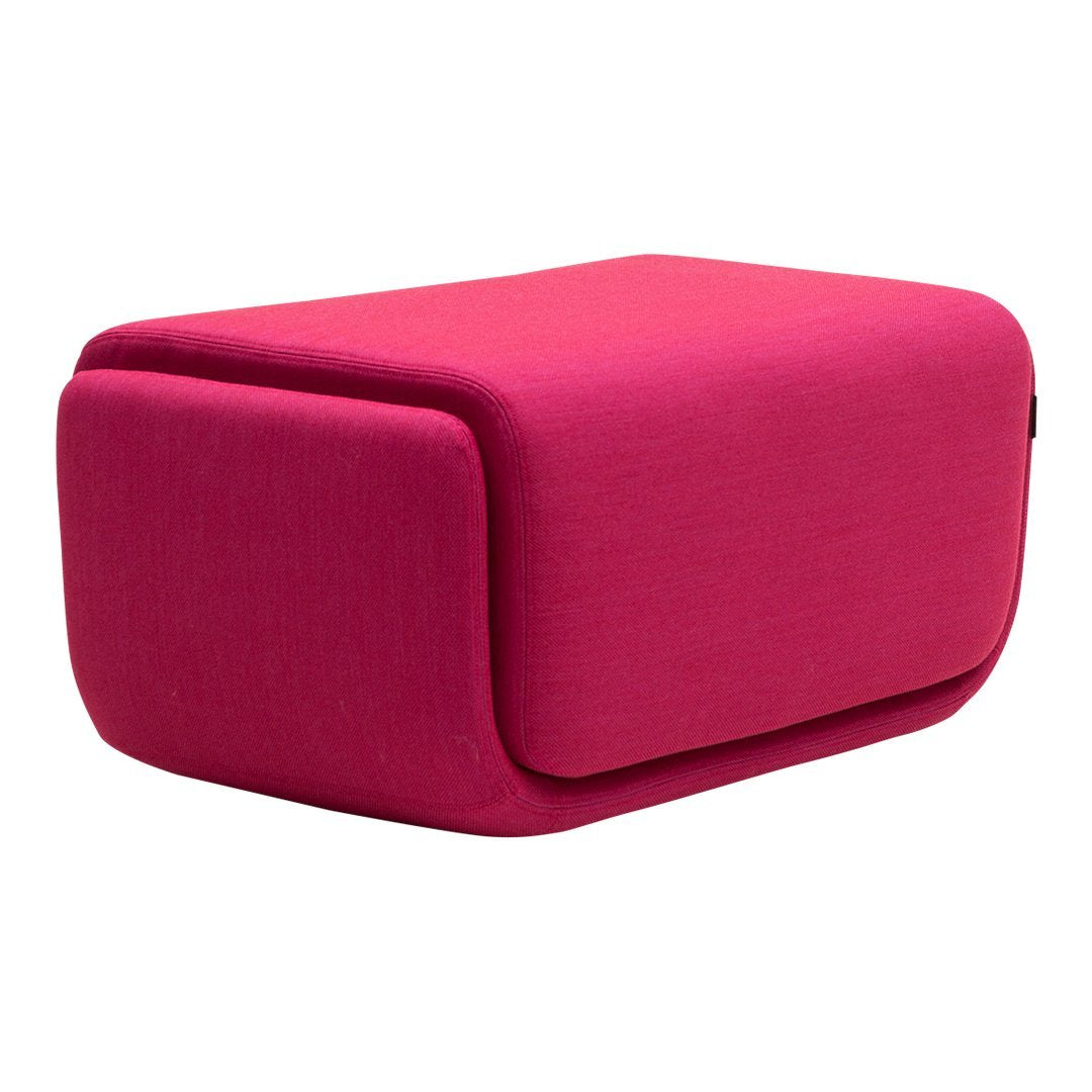Demacker Basket Pouf Ottoman - Handwoven Natural Fiber Footrest, Boho Chic Decor for Living Room, Bedroom, or Outdoor Patio