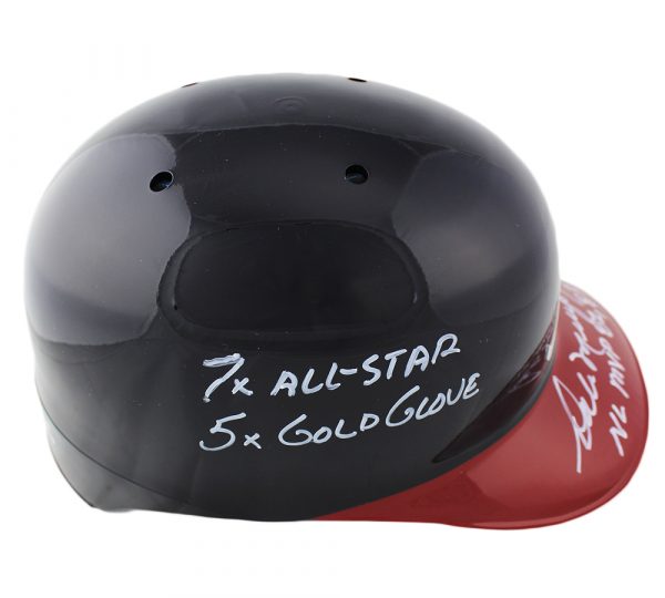 Dale Murphy Autographed Atlanta Braves Rawlings Authentic MLB Batting Helmet with Career Stats - Limited Edition 333/COA - Perfect for Baseball Memorabilia Collectors & Braves Fans Display