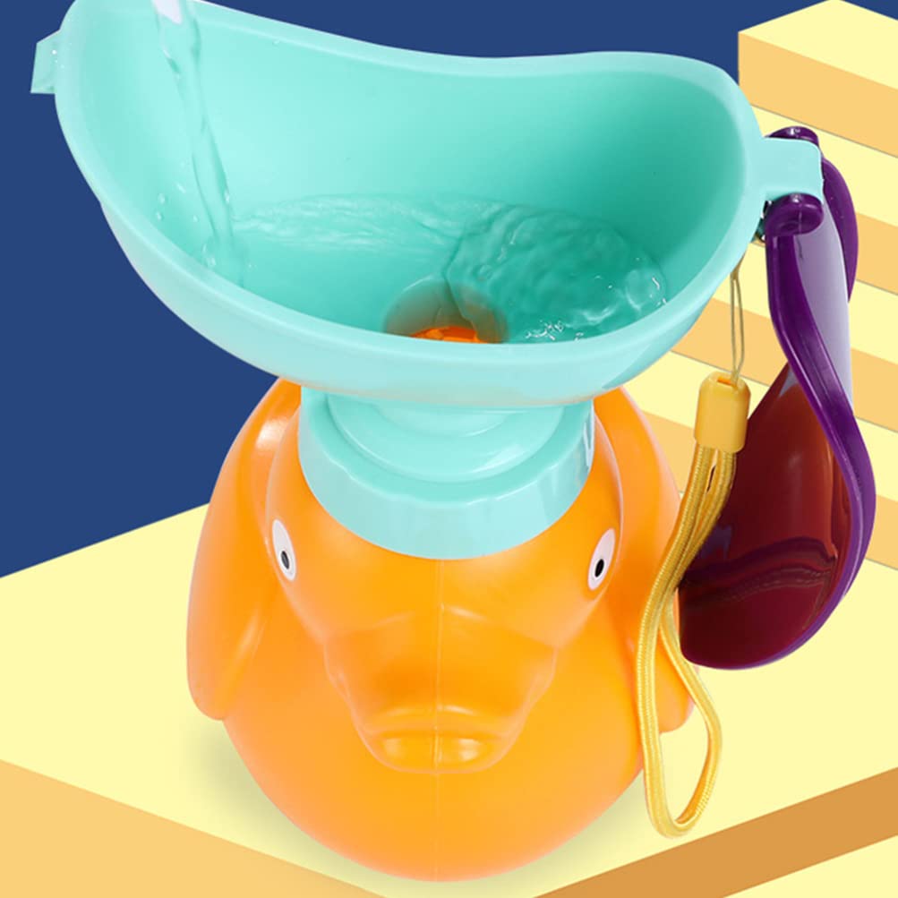Portable Kids Travel Potty - Emergency Toilet for Girls & Boys - Compact Urinal Container for Home, Camping, Car & Outdoor Use - Ideal for Potty Training & Road Trips