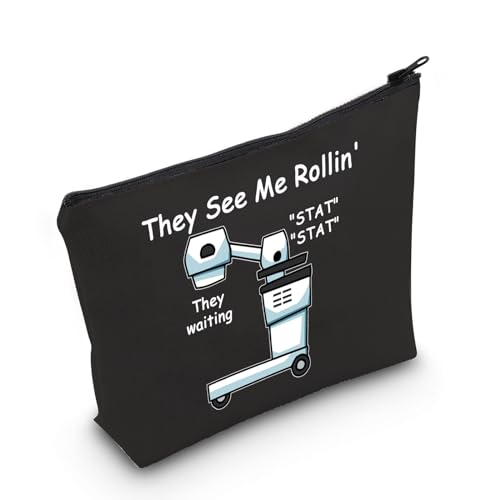 Black They see me Xray Bag