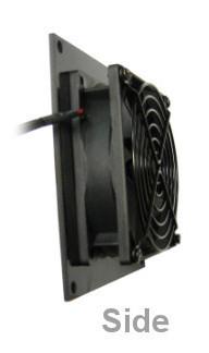 Coolerguys Single 92mm Fan Bracket Kit - Universal PC Case Mounting Bracket for Computer Cooling Fans - Perfect for Gaming PC, Workstation & Server Cooling Systems