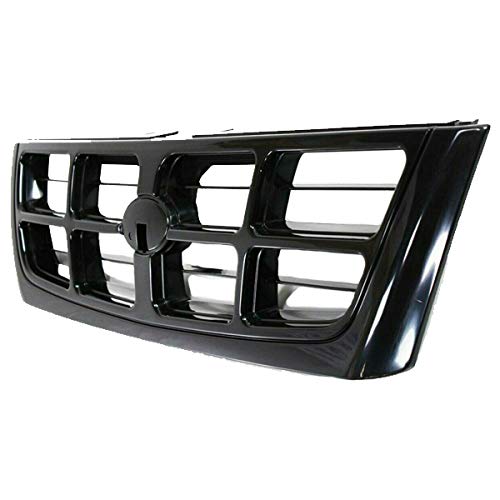 98-00 Subaru Forester (L, Base) 2.5L Front Grill Grille Assembly - Textured Black Plastic Replacement Part for Off-Road & Daily Driving