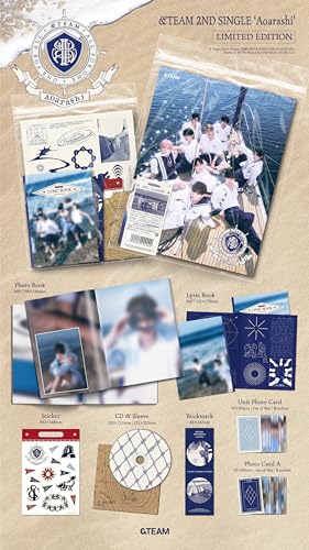 &TEAM AOARASHI CD Album - Japanese Pop Music for Fans, Collectors & K-Pop Lovers | Perfect for Gifts, Parties & Music Collections