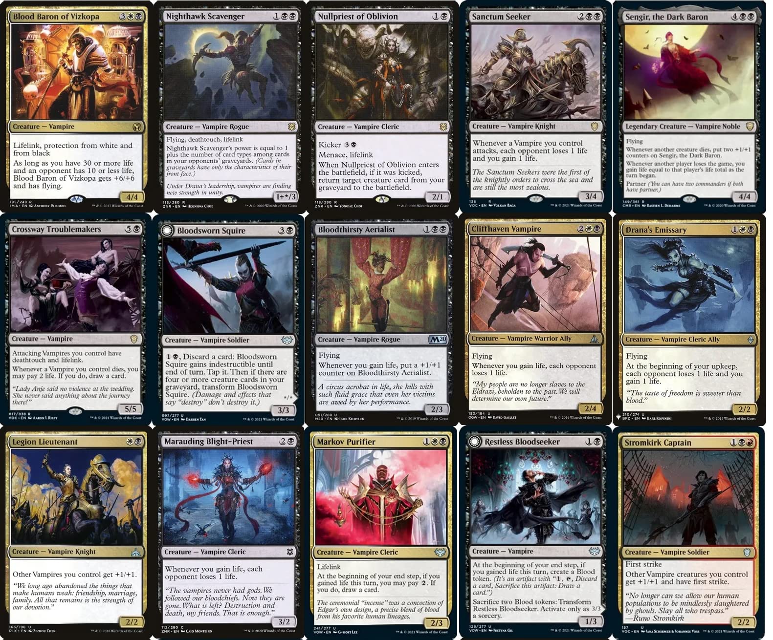 Licia, Sanguine Tribune - Elite Mardu Vampire Commander Deck (Black/Red/White) - 100 Card Custom EDH Magic: The Gathering Deck - Powerful Vampire Tribal Strategy for Competitive Play - Perfect for Commander Nights and MTG Tournaments