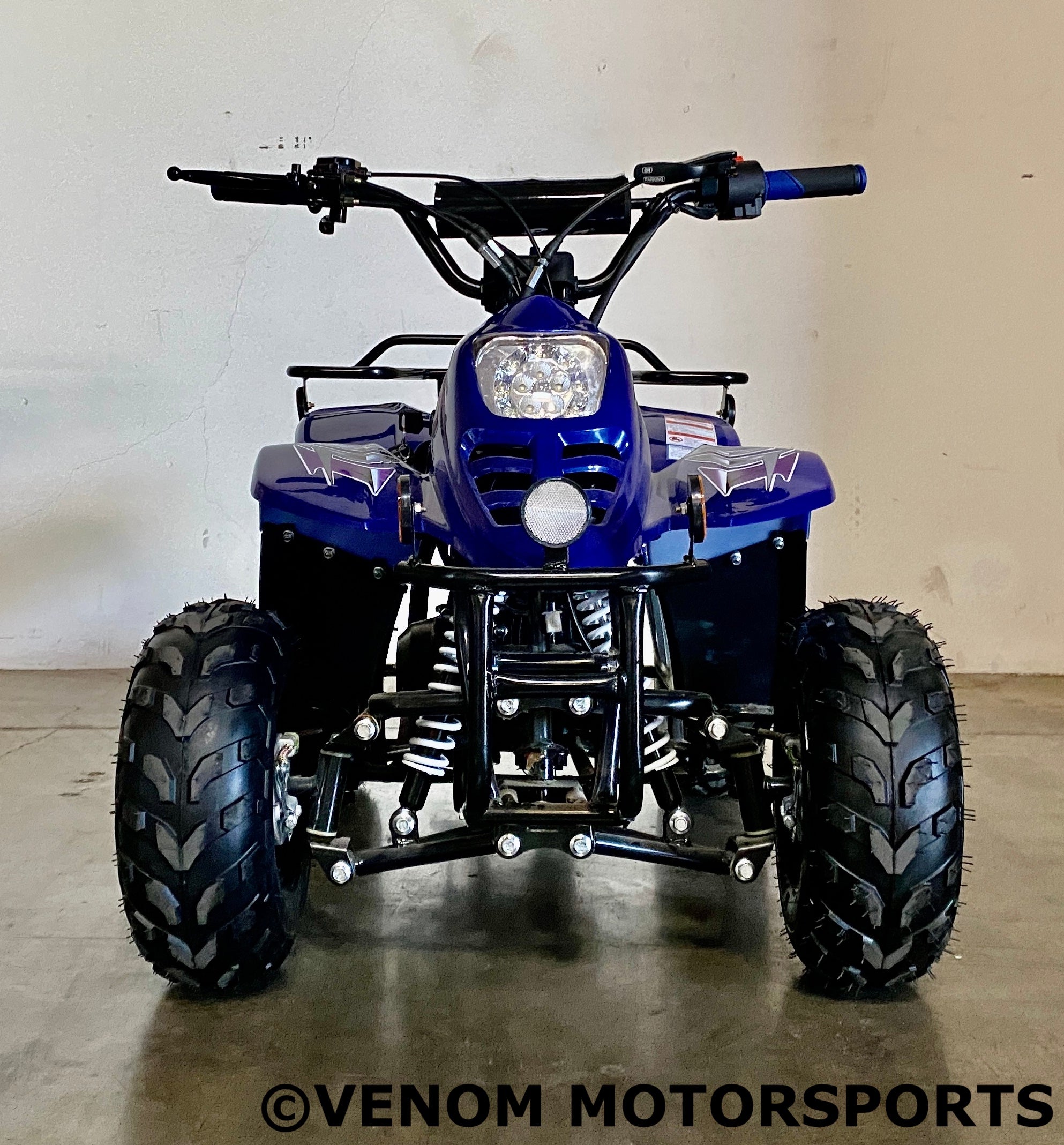 Venom Moccasin 110cc ATV - Fully Automatic Gas-Powered Quad Bike for Adults & Teens - Perfect for Off-Road Trail Riding, Farm Work & Backyard Fun