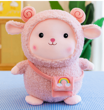 Giant Fluffy Fleece Lamb Plush Toy - Ultra Soft Stuffed Animal for Kids, Baby Shower Gift & Nursery Decor | Perfect for Cuddling, Bedtime Comfort & Playtime