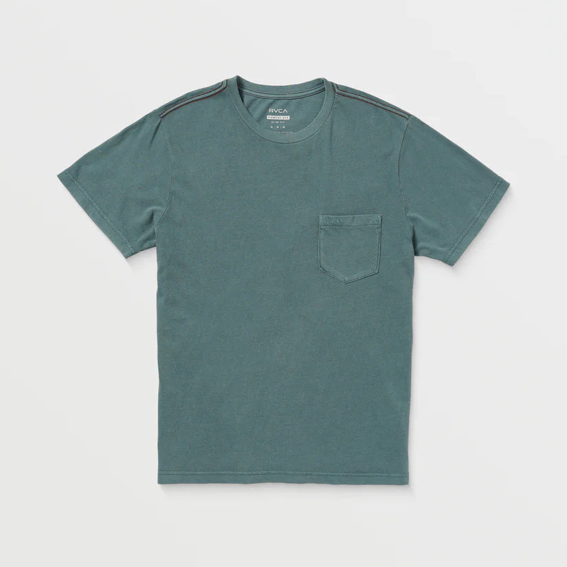 RVCA PTC 2 Pigment Short Sleeve T-Shirt for Men - Comfortable Casual Wear for Outdoor Activities & Street Style