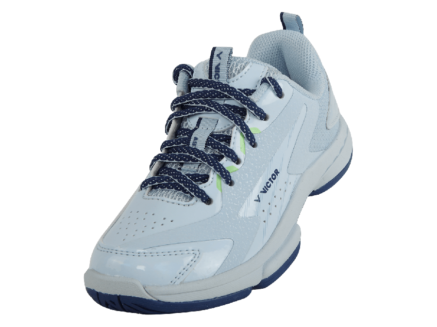 Victor A970JR M Junior Court Shoes for Badminton & Tennis - Sky Blue - Lightweight & Durable for Indoor Sports & Training