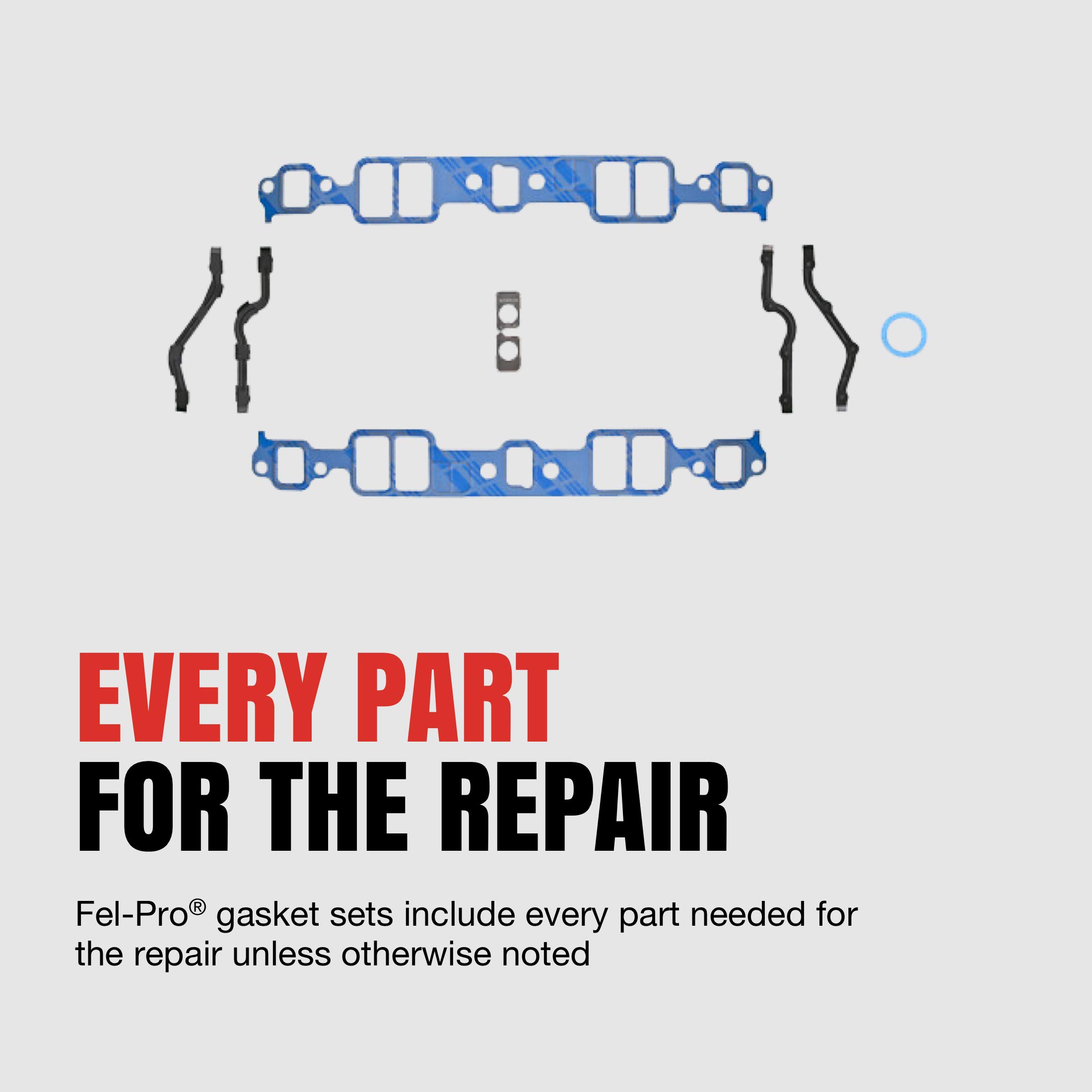 FEL-PRO MS 92165 Engine Intake Manifold Gasket Set Compatible with Dodge Charger - Perfect for Engine Repair & Performance Upgrade