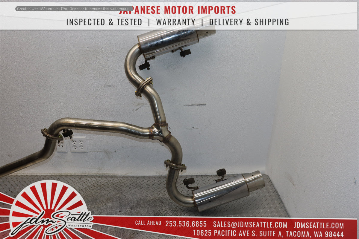 13 17 Scion FR-S BRZ GT86 Aftermarket Catback Exhaust System 60mm N1 Style - High Performance Stainless Steel Muffler for Racing & Street Use