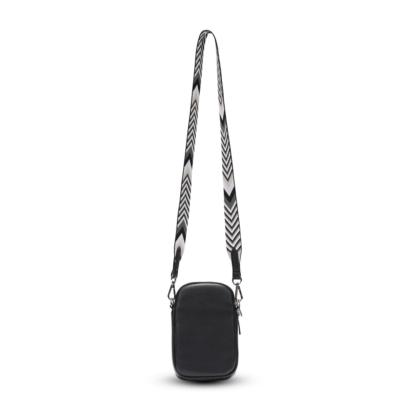 Tosca TH054 Mini Utility Phone Bag - Black | Compact Crossbody Pouch for Phone, Cards & Essentials | Perfect for Travel, Shopping & Everyday Use