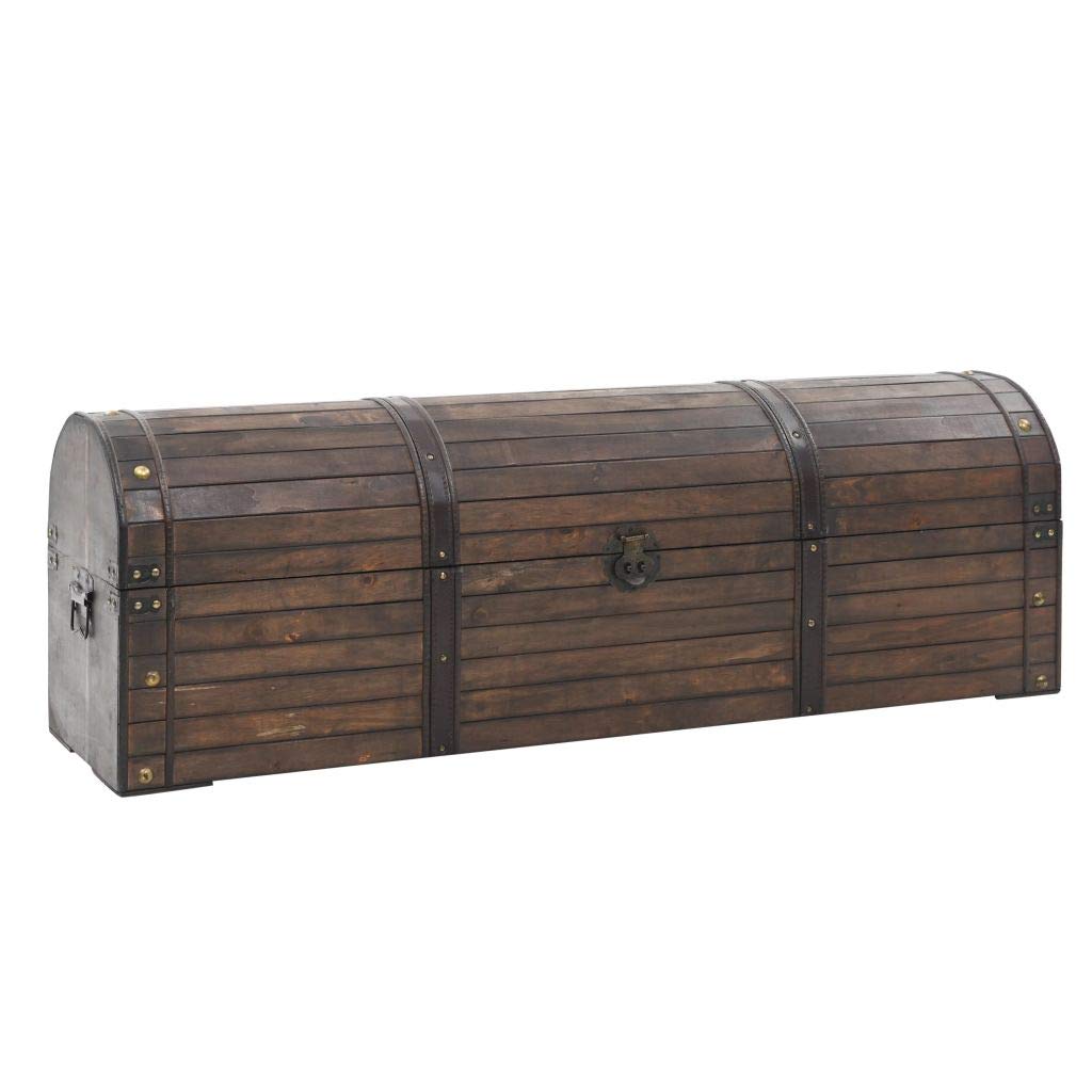 Vintage Solid Wood Storage Chest 47.2