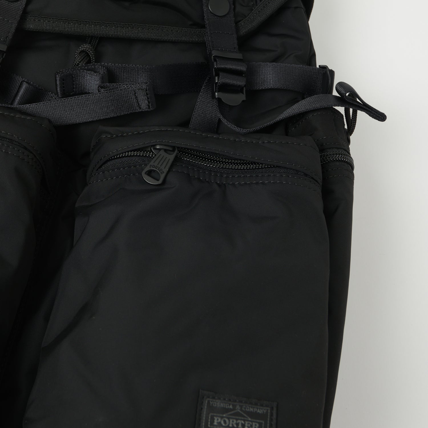 Porter Yoshida & Co. Senses Backpack - Stylish Durable Black Backpack for Work, Travel & Daily Commute | Water-Resistant Laptop Bag with Multiple Pockets