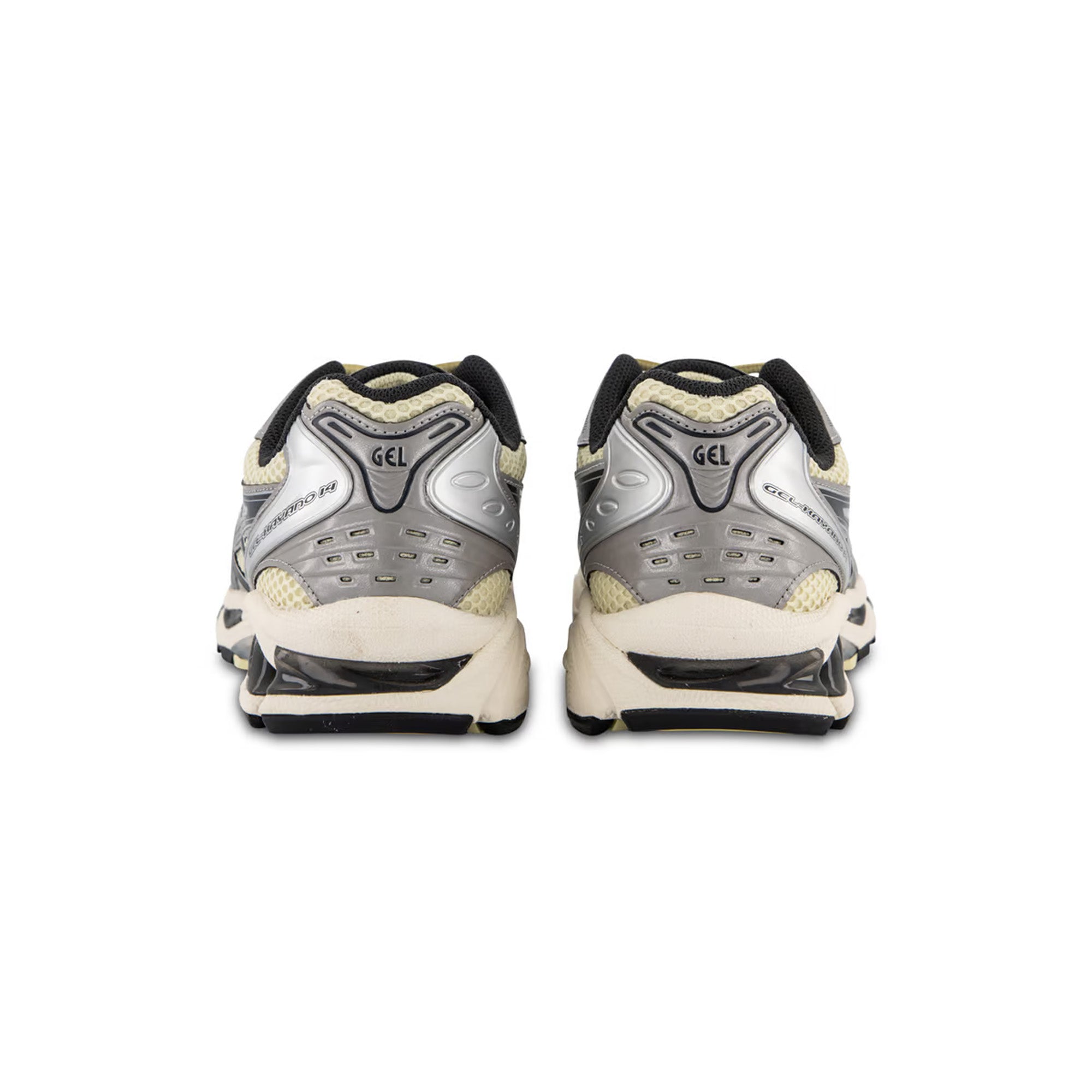 ASICS Gel Kayano 14 Running Shoes for Men & Women - Oyster White/Steeple Grey (2024) - Lightweight Cushioned Sneakers for Jogging, Gym Workouts & Daily Walking