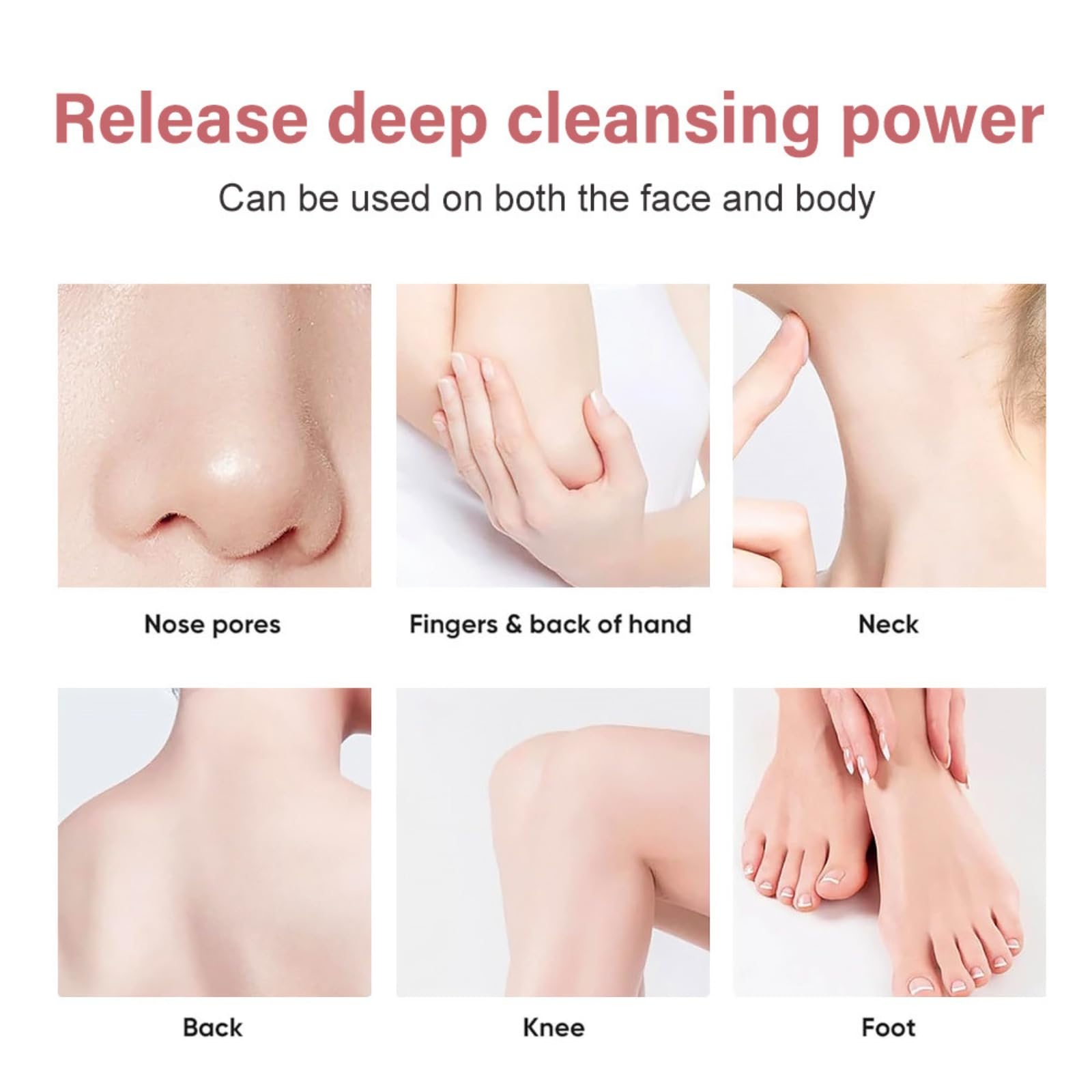 2 Pcs Purifying Exfoliating Gel - Gentle Face & Body Scrub for Sensitive Skin - Pore Minimizer & Whitehead Remover - Deep Cleansing & Moisturizing Gel for Acne-Prone Skin - Perfect for Daily Skincare Routine & Spa Treatment at Home