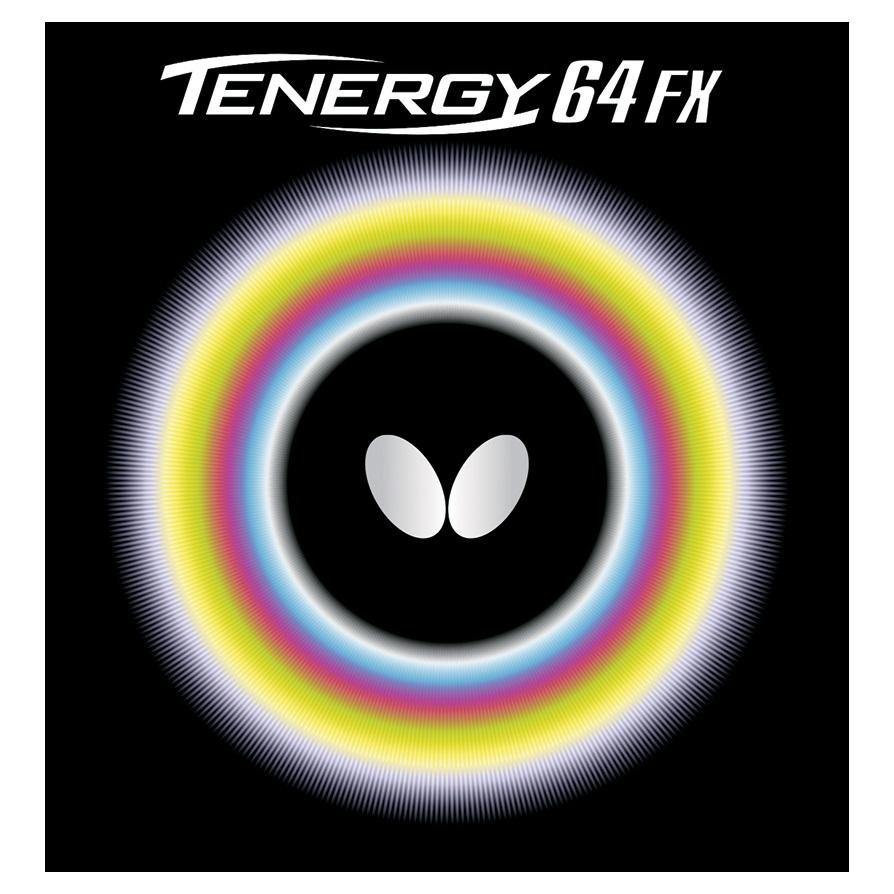 Butterfly Tenergy 64 FX Table Tennis Rubber - High Performance Ping Pong Paddle Rubber for Spin and Speed - Perfect for Competitive Players and Training Sessions