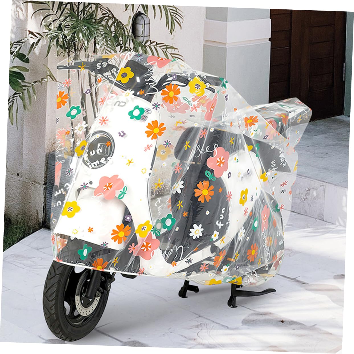 FOYTOKI Waterproof Bike Cover for Motorcycle, Mountain Bike, Tailgate - All Weather Protection for Outdoor Storage & Travel