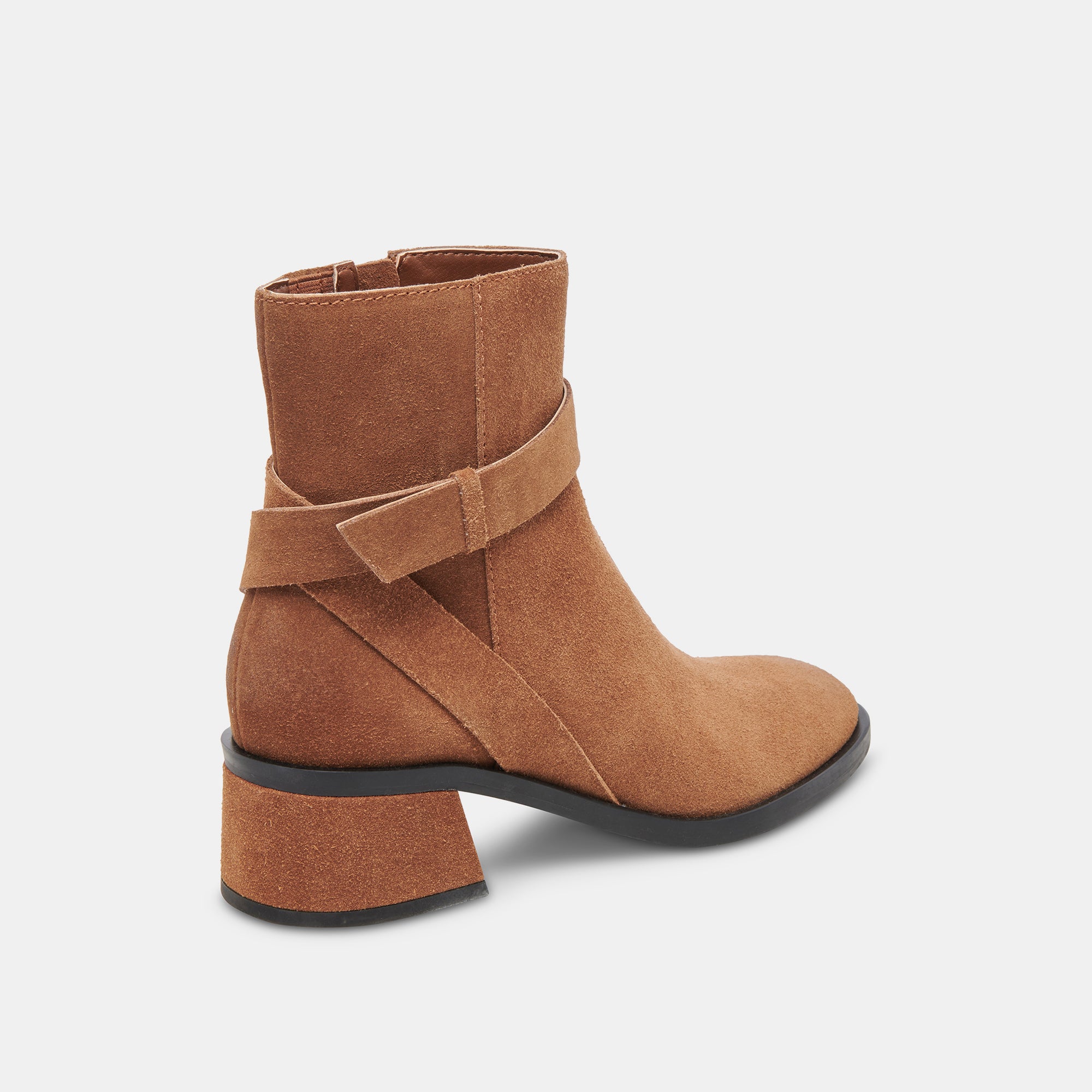 Leland Brown Suede Booties for Women - Comfortable & Stylish Ankle Boots for Fall & Winter Fashion | Perfect for Casual Outfits, Office Wear & Date Nights