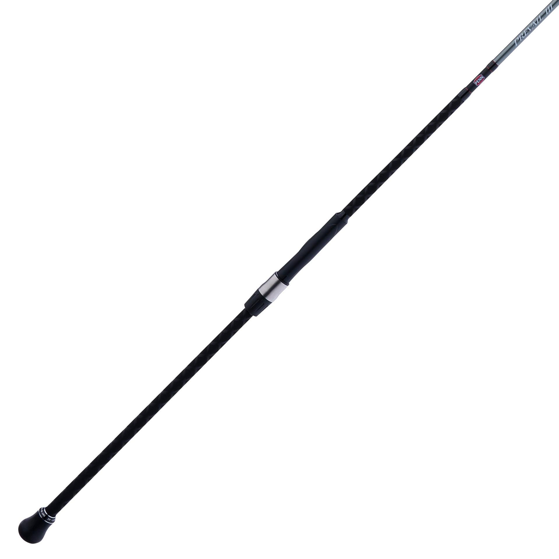 Prevail III Spinning Surf Fishing Rod - Lightweight Graphite Blank, Corrosion-Resistant Guides for Saltwater & Freshwater - Perfect for Beach, Pier & Shoreline Fishing