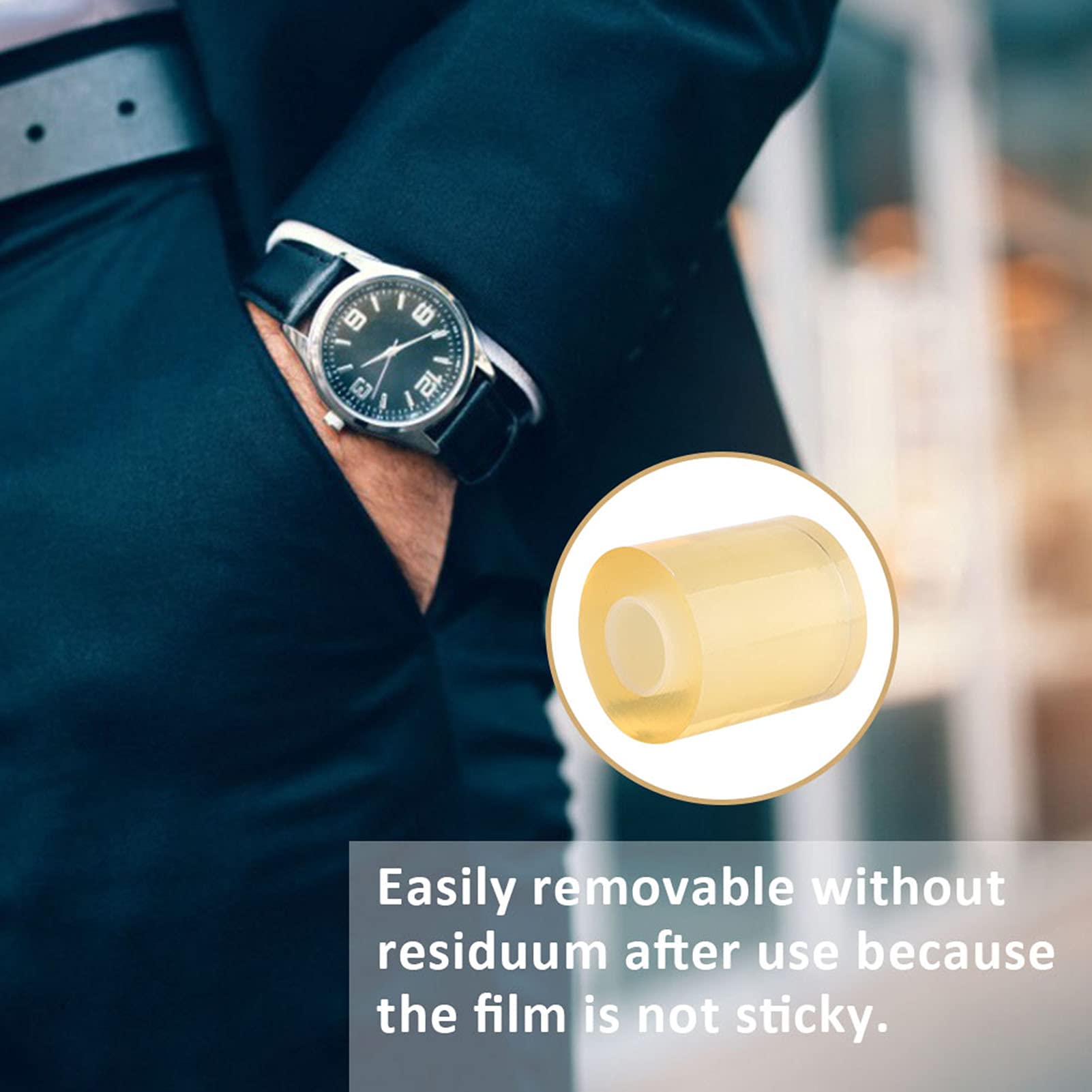 8cm Anti-Scratch HD Screen Protector for Smartwatch - Ultra Clear Protective Film for Watch Series | Perfect for Workouts, Swimming & Daily Wear
