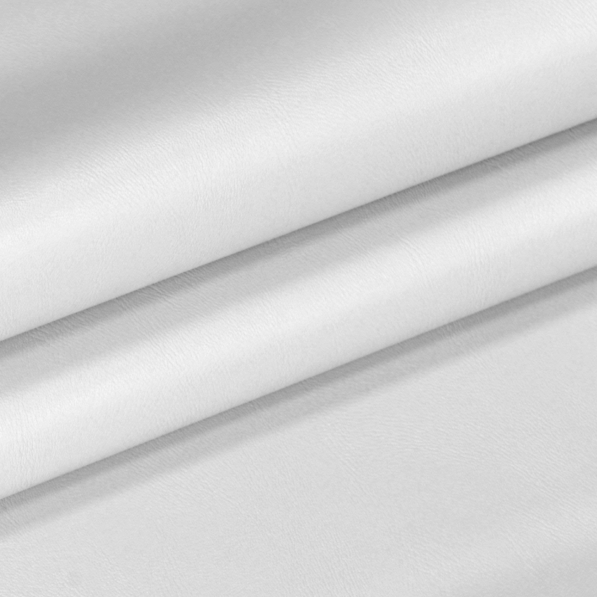 Premium Marine Vinyl Fabric for Outdoor Upholstery - Waterproof, UV Resistant, Heavy Duty White Vinyl (10 Yard Roll) - Perfect for Boat Seats, Patio Furniture, RV Cushions & Outdoor Projects