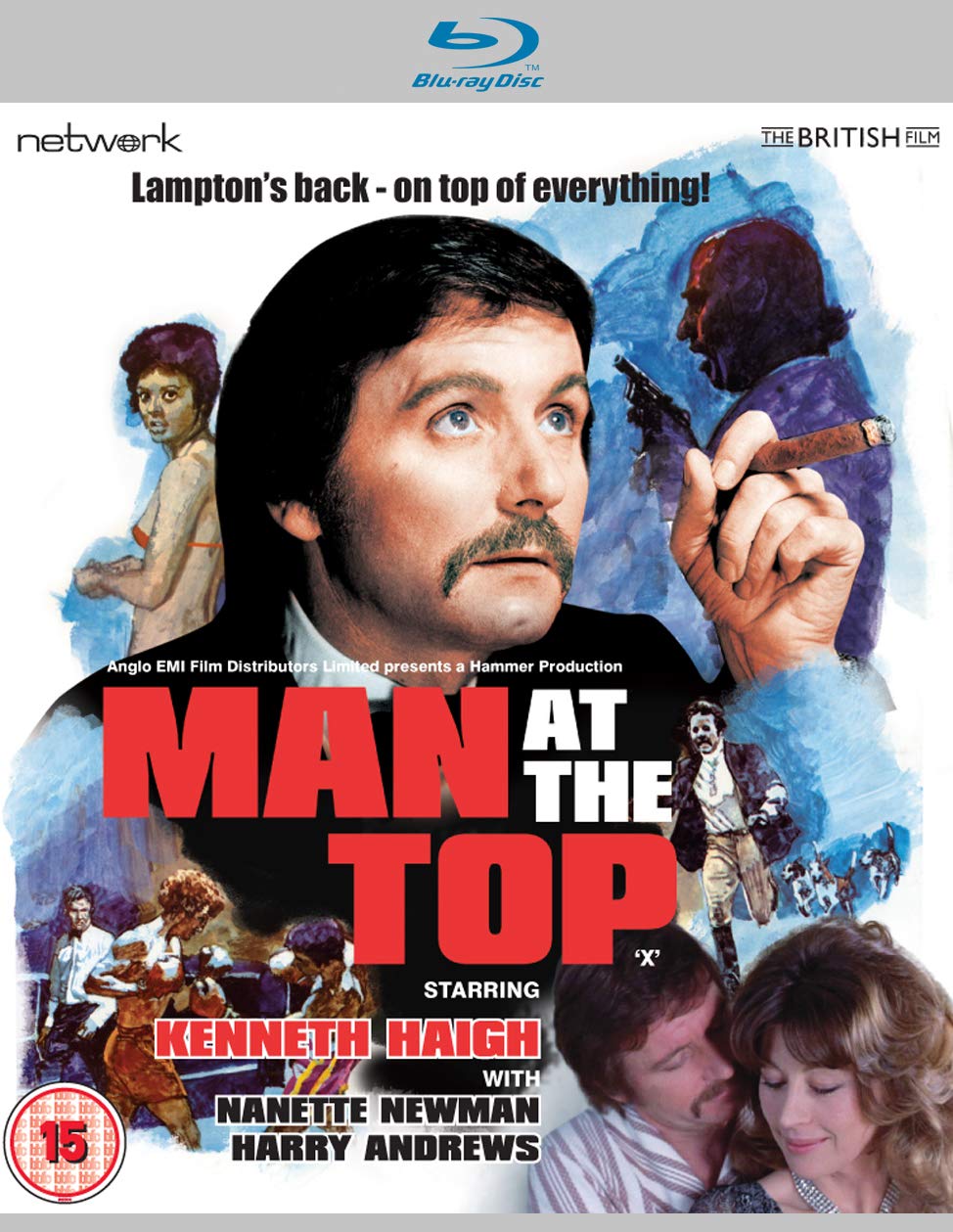 Man at the Top Blu-ray | Classic British Drama Movie | Perfect for Film Collectors & Home Theater Enthusiasts