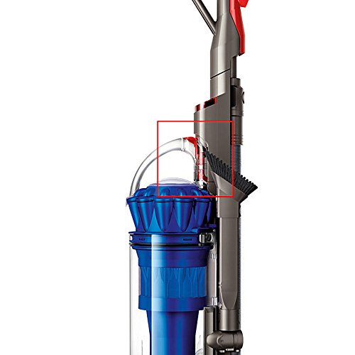 Dyson DC41 & DC43 Vacuum Cleaner Replacement Cyclone Assembly with Red Canister - Button Release Catch Clips - Compatible Parts for Home Cleaning & Pet Hair Removal