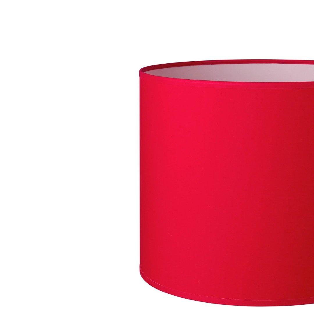 10.8 Inch Cylinder Lamp Shade in Classic Red (C1) - Perfect for Table Lamps, Floor Lamps and Home Decor Lighting