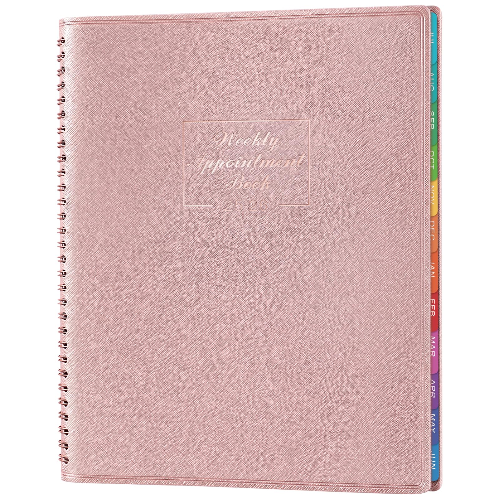 2025-2026 Weekly Appointment Planner - July 2025 to June 2026, 8.4