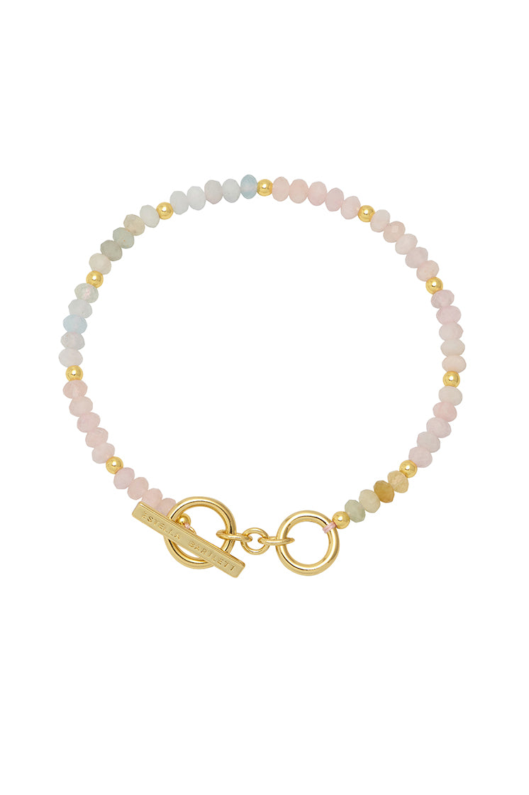 Stylish T Bar Beaded Bracelet for Women - Elegant Adjustable Fashion Jewelry - Perfect for Parties, Weddings & Everyday Wear