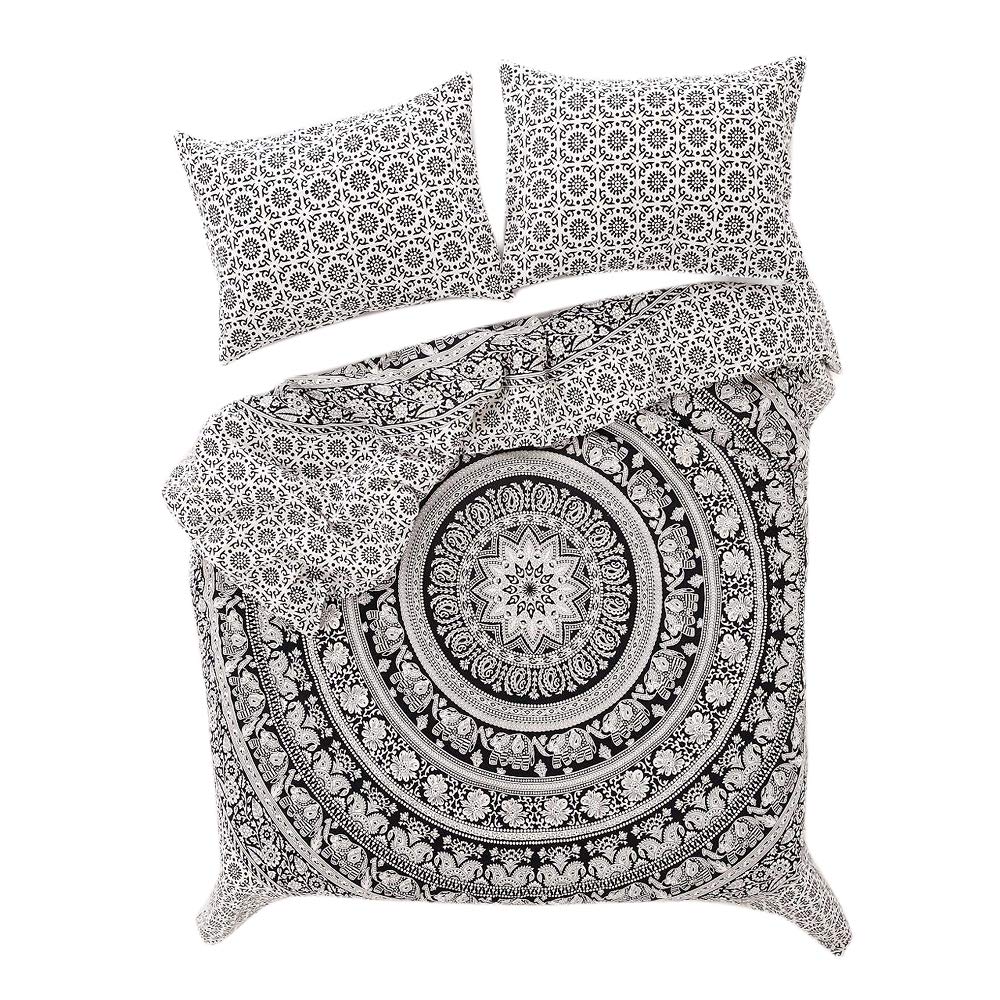 Premium Marusthali Duvet Cover Set - All Season King Size Bedding (80