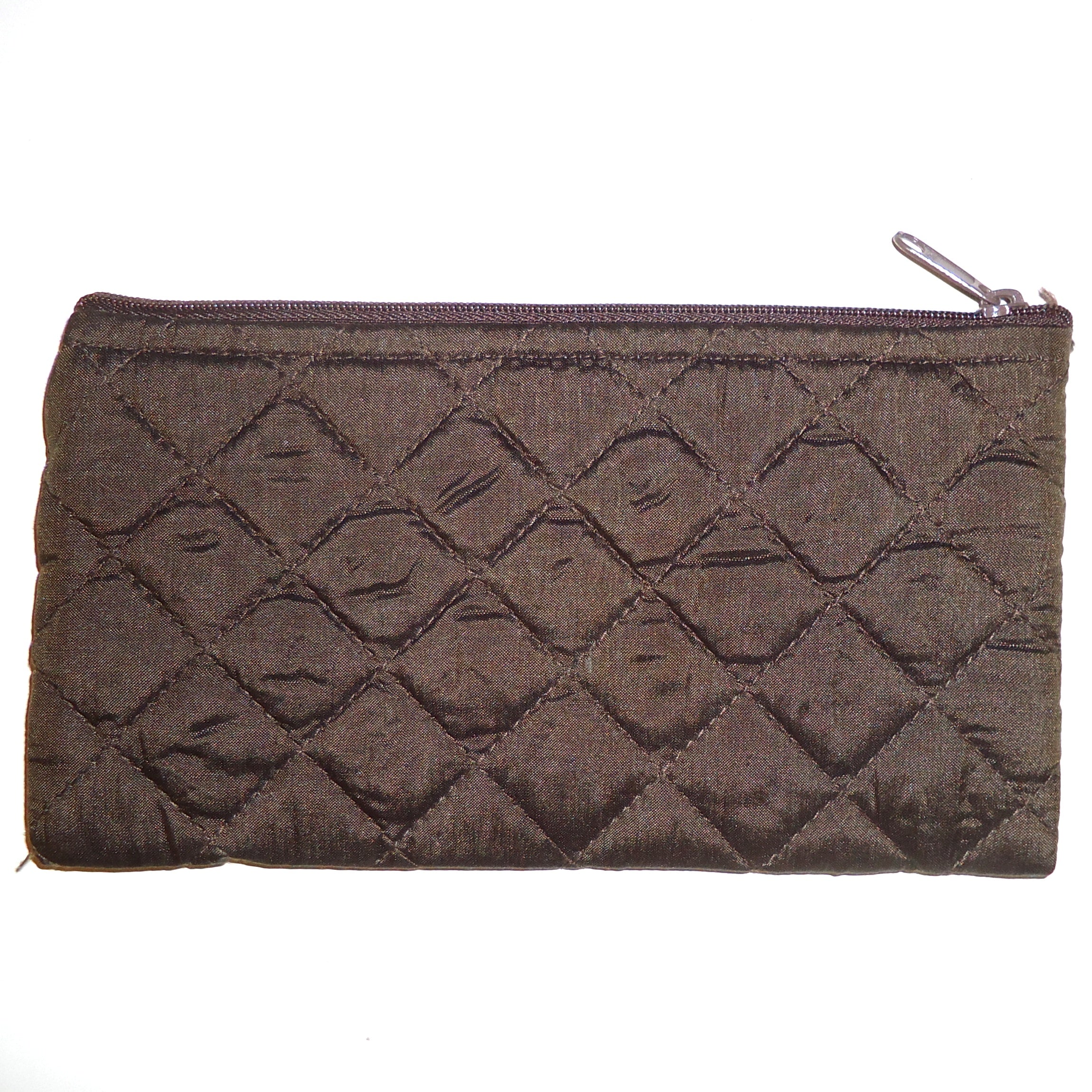 Luxury Quilted Silk Pouch for Jewelry & Cosmetics - Elegant Travel Organizer & Gift Box for Women | Perfect for Storage, Travel & Special Occasions