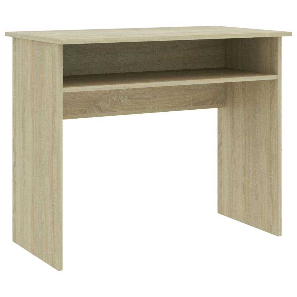 Modern Computer Desk with Storage Shelf - 35.4