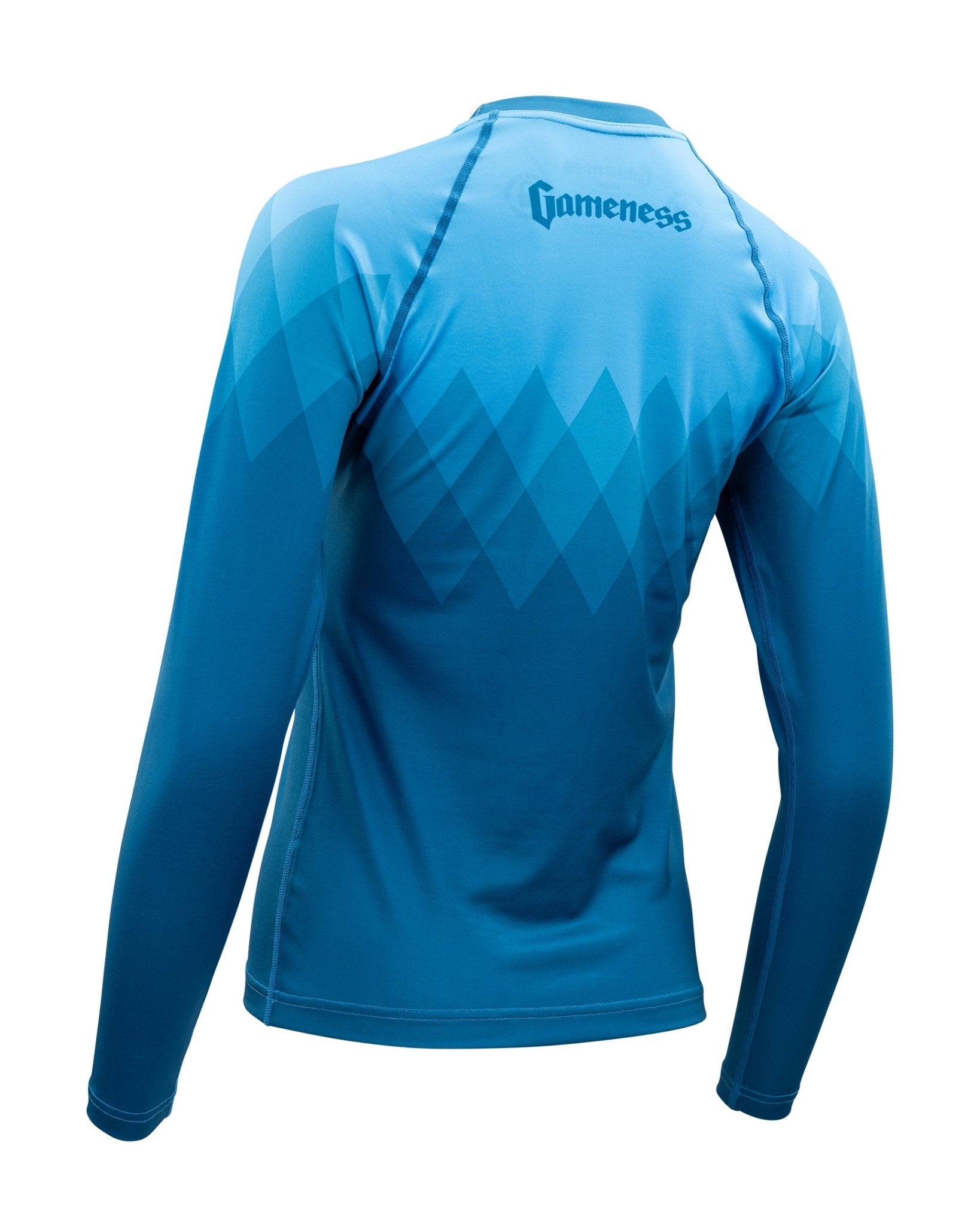 Gameness Women's Eco-Friendly Long Sleeve Rash Guard - UPF 50+ Sun Protection for Surfing, Swimming & Water Sports