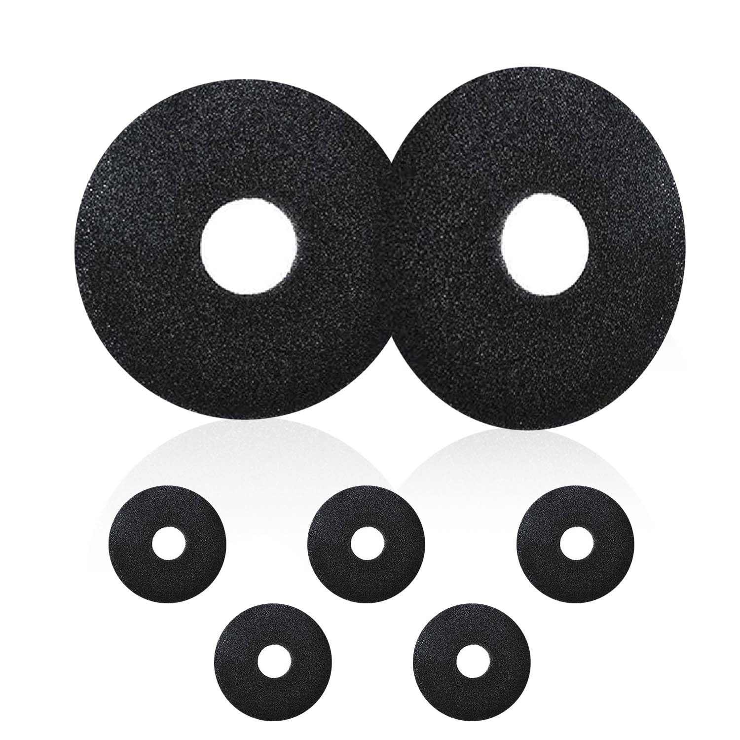 Premium Black Cocktail Glass Rimmer Sponges - 5-Pack Bartender Accessories for Sugar/Salt Rimmed Drinks | Durable Replacement Bar Tools for Margaritas, Cocktails & Mocktails