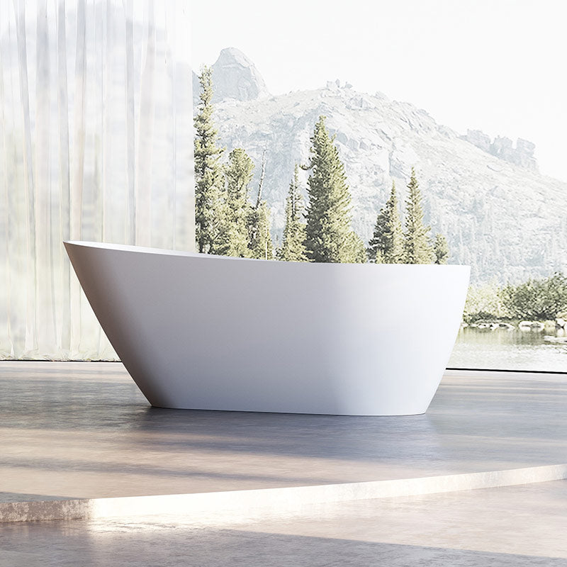 Freestanding Acrylic Soaking Bathtub XA 217 - Luxurious Deep Soak Tub for Spa-Like Relaxation at Home