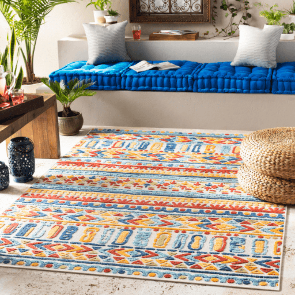 Big Sur 2314 Outdoor Rug - Waterproof & UV Resistant Patio Carpet for Deck, Poolside, Garden - Perfect for Backyard, Porch & Outdoor Living Spaces
