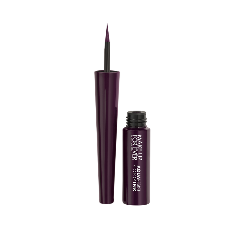 Make Up For Ever Aqua Resist Color Ink - Long-Lasting Waterproof Liquid Eyeliner for Sensitive Eyes | Perfect for Swimming, Gym & All-Day Wear