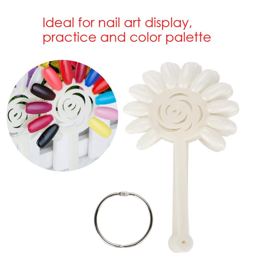 Premium Sunflower Nail Tip Sticks - Professional Nail Polish Samples for Nail Art Display | Nail Salon Supplies & DIY Manicure Tools | Perfect for Nail Technicians, Beauty Salons, and Home Use