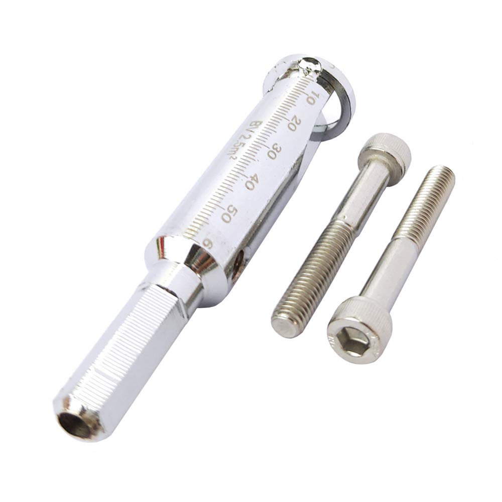 2 in 1 Wire Stripping and Twisting Tool - Electrical Drill & Manual Wire Stripper with Cable Nut Twister, Precision Wire Cutter for Universal Quick Connector Terminals (2.5 Square) - Perfect for Electricians, DIY Projects, and Home Electrical Repairs