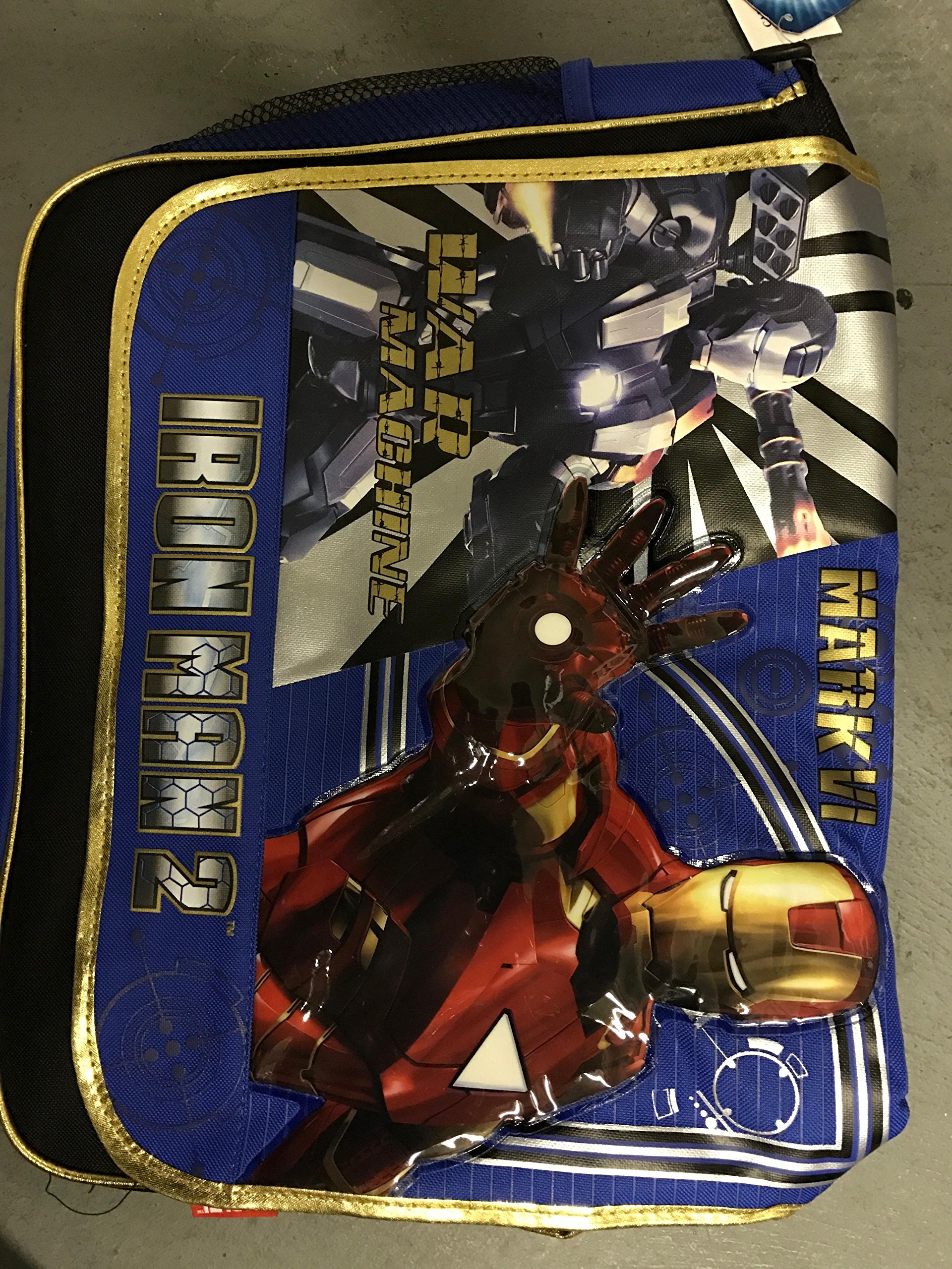Marvel Iron Man 2 Messenger Bag 16 Inch - Stylish Superhero Themed Laptop Bag for School, Work & Comic Conventions