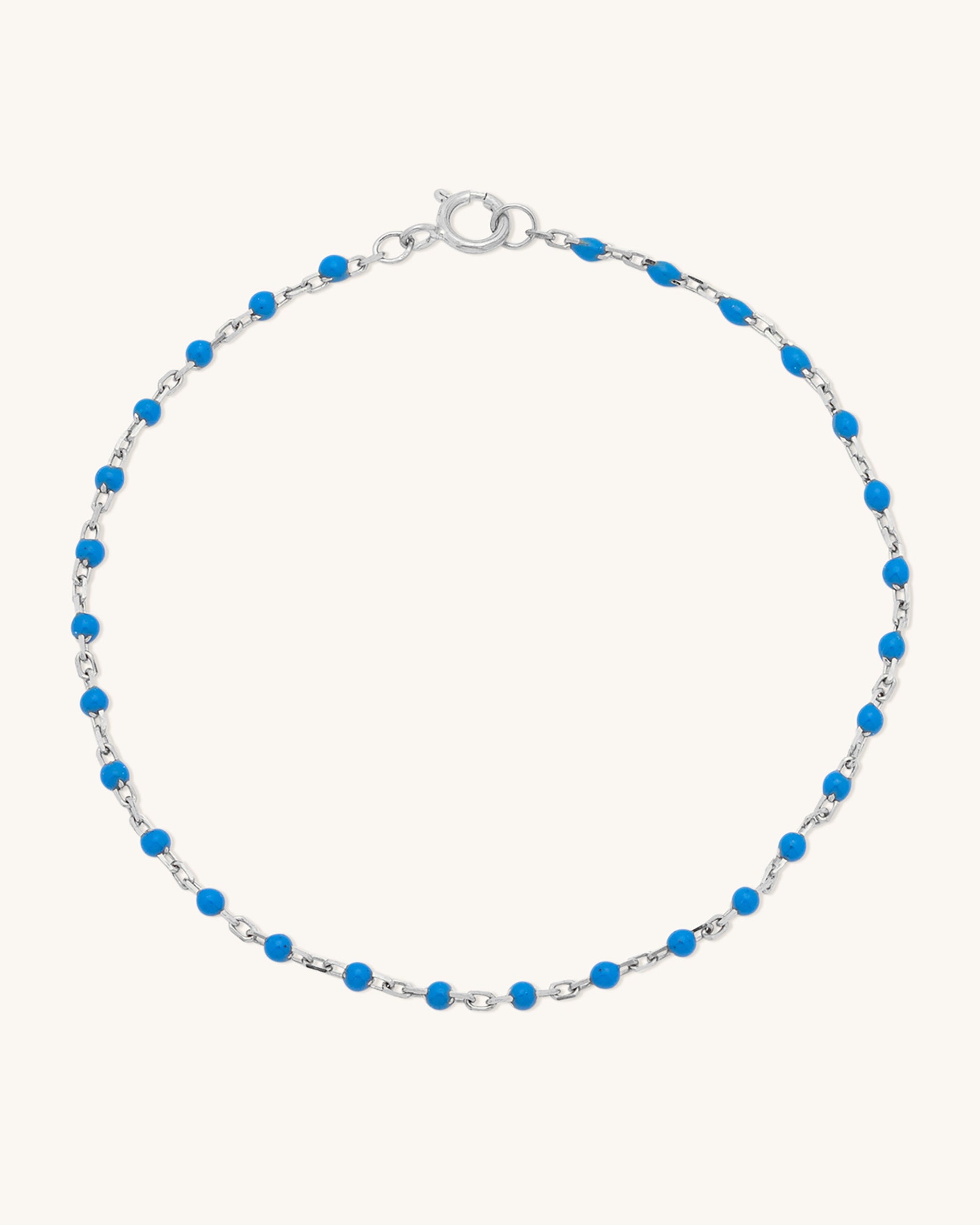 Azul Candy Chain Anklet - Stylish Beaded Ankle Bracelet for Women | Perfect for Beach, Summer & Boho Fashion