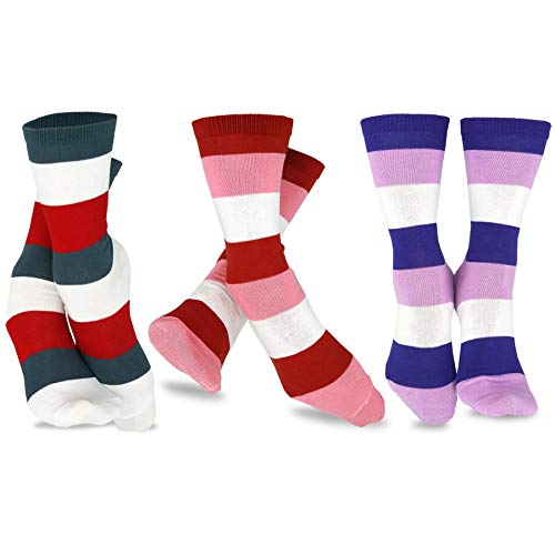 Multicolored -Women 3pk_cotton Stripes B